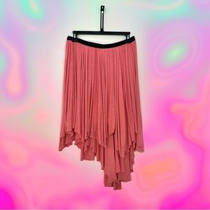 NWOT free people asymmetrical midi skirt